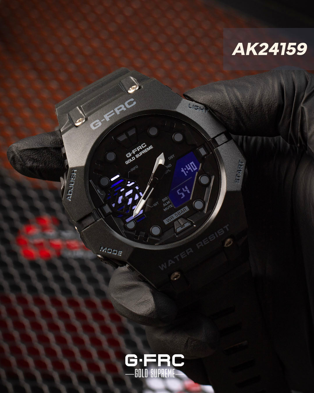 Reloj G-FORCE GOLD AK24159 Resina para hombre