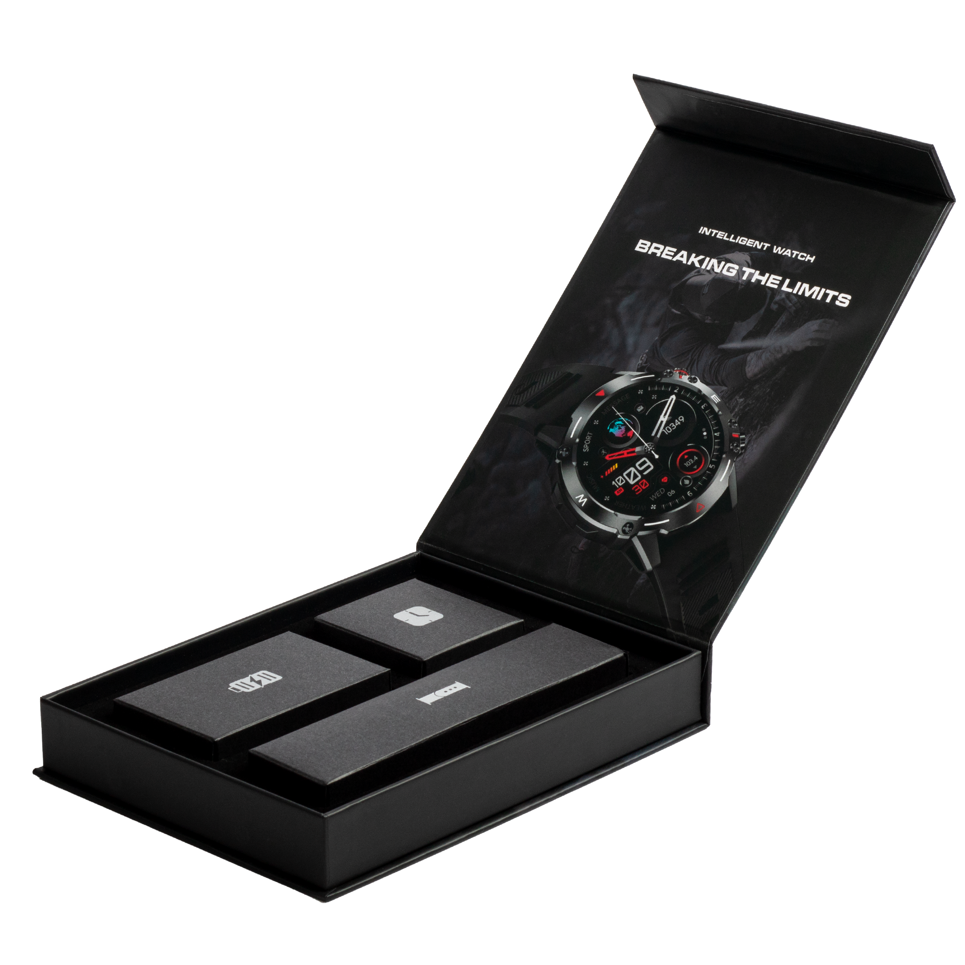 Reloj G-FORCE Smart GS-80 con tres pulsos para hombre