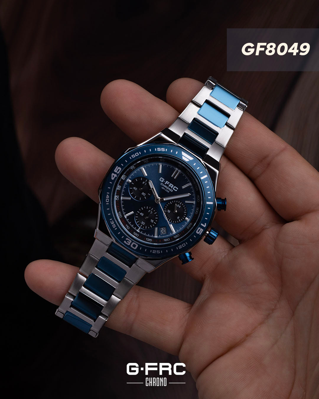 Reloj G-FORCE CHRONO GF8049 Pulso en Acero Inoxidable para hombre