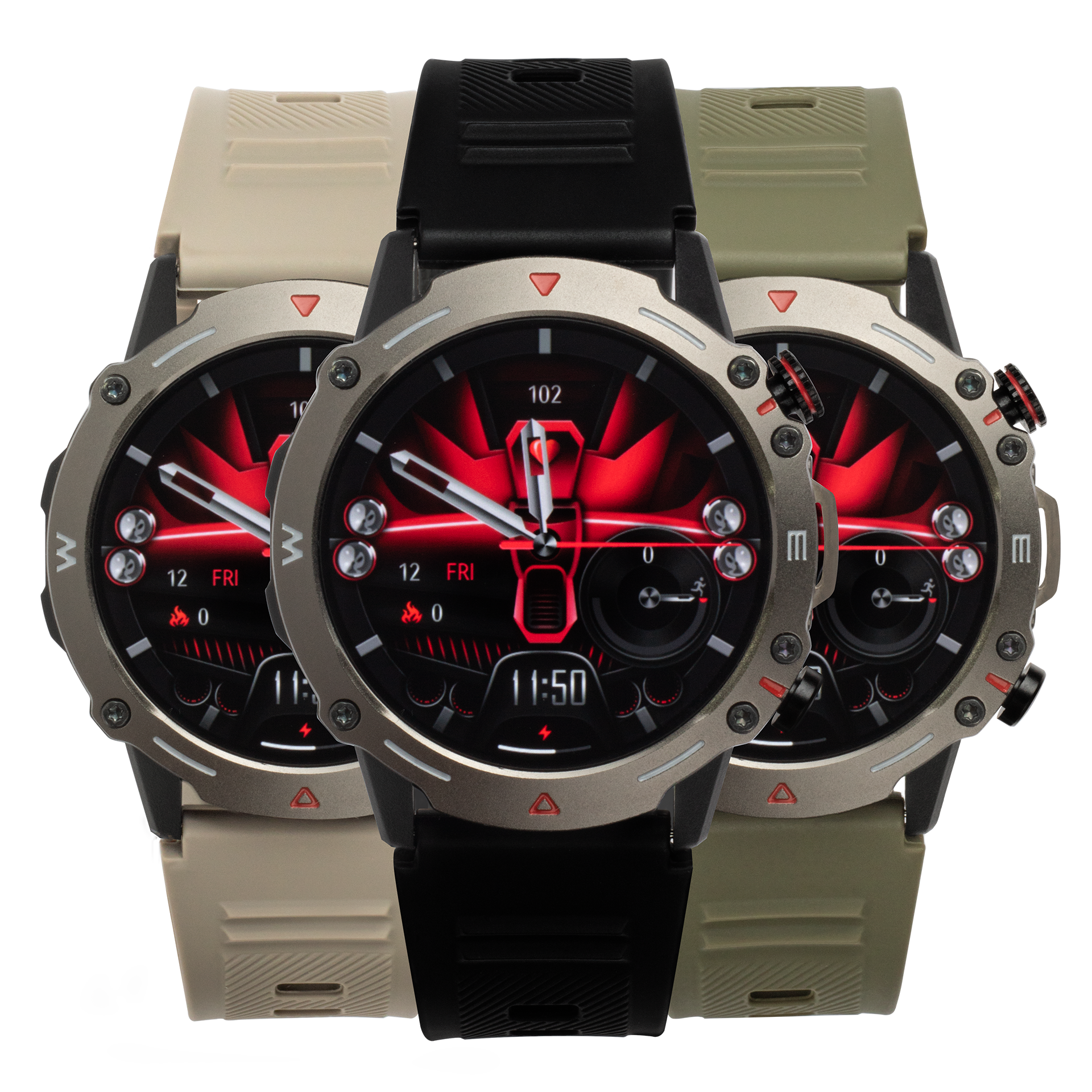 Reloj G-FORCE Smart GS-80 con tres pulsos para hombre