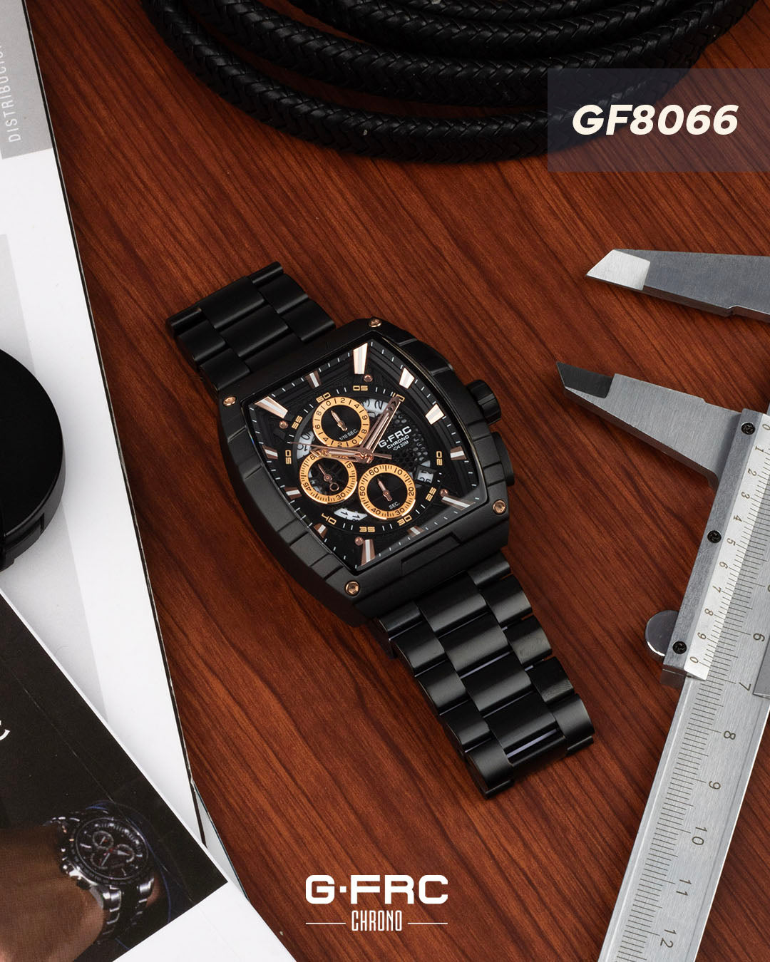 Reloj G-FORCE CHRONO GF8066 Pulso en Acero Inoxidable para hombre