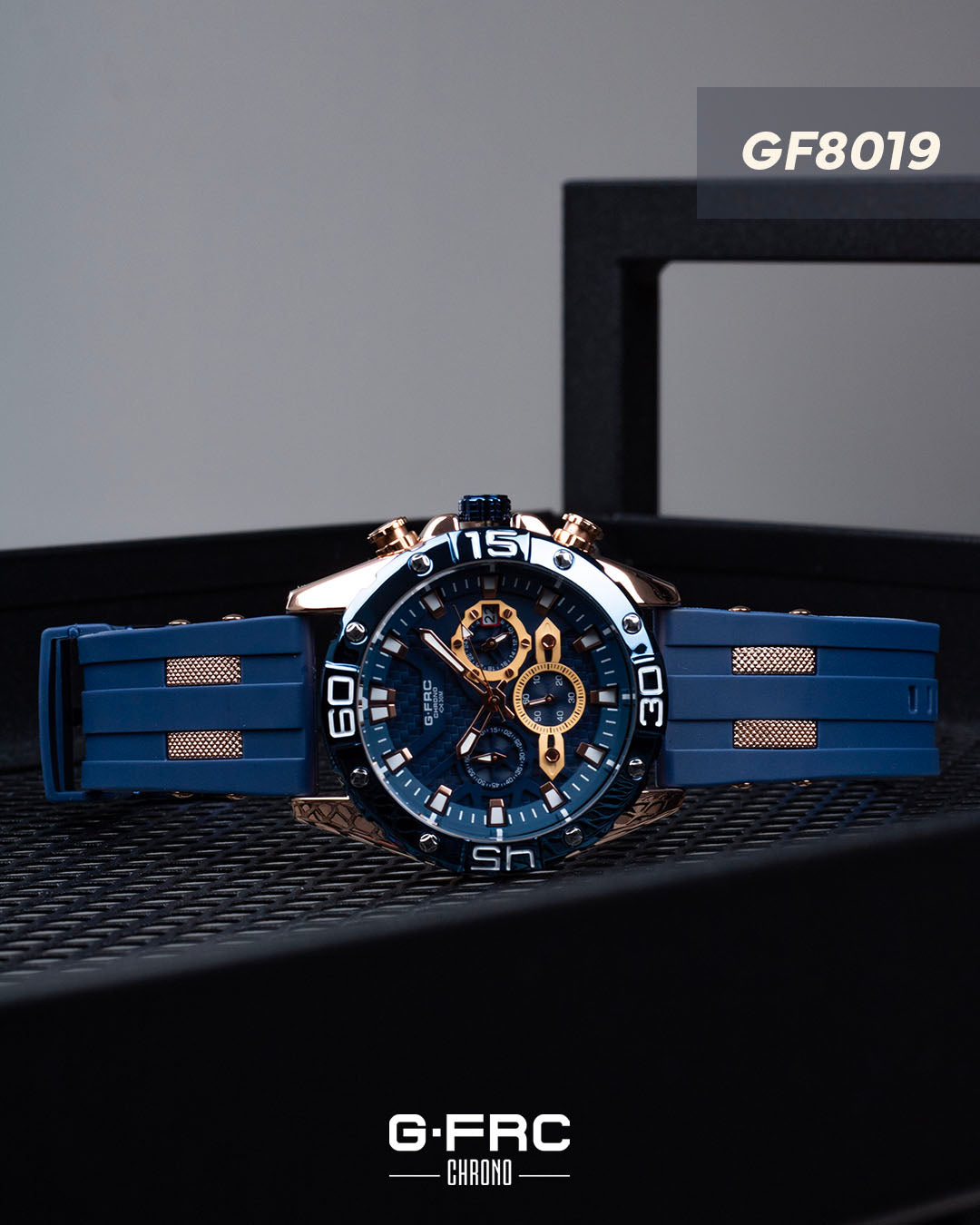 Reloj G-FORCE CHRONO GF8019 Pulso en Silicona para hombre