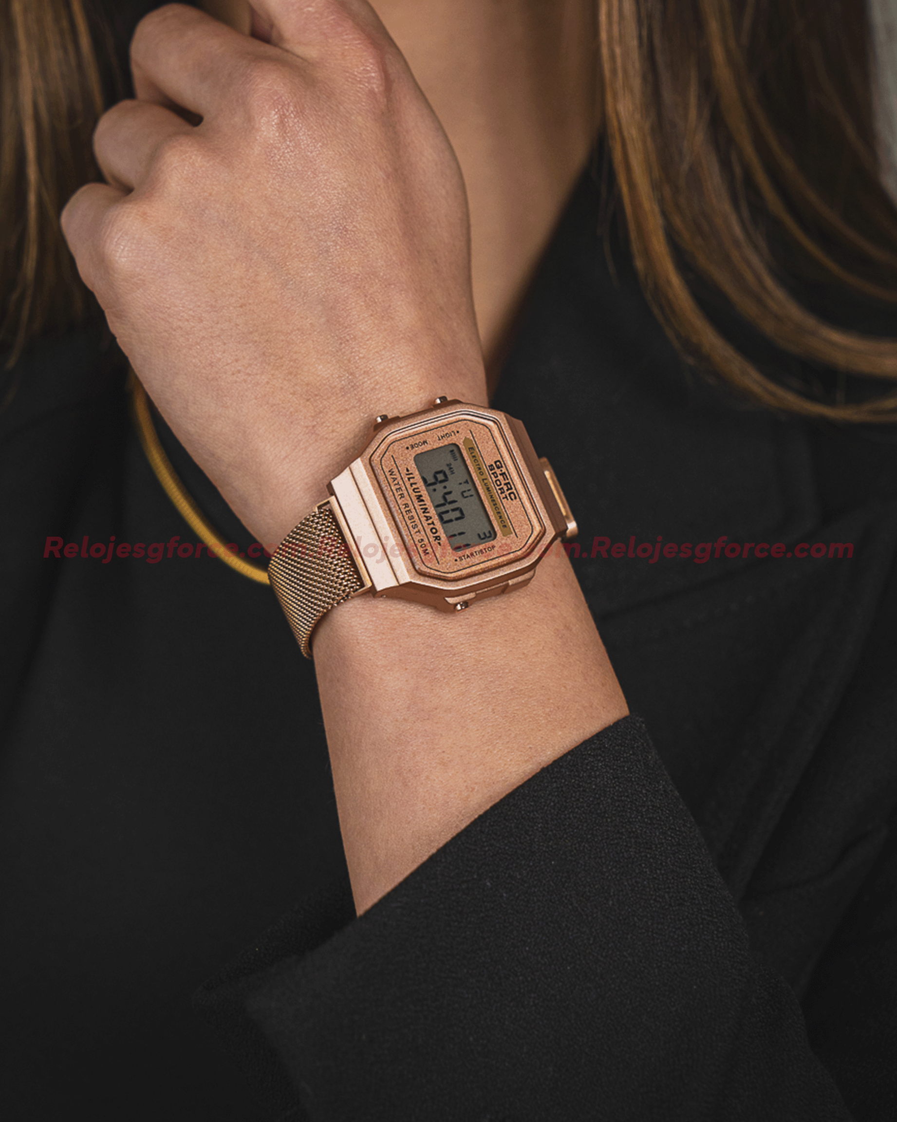 Reloj G-FORCE SPORT A19148M Unisex con pulso en malla imantada