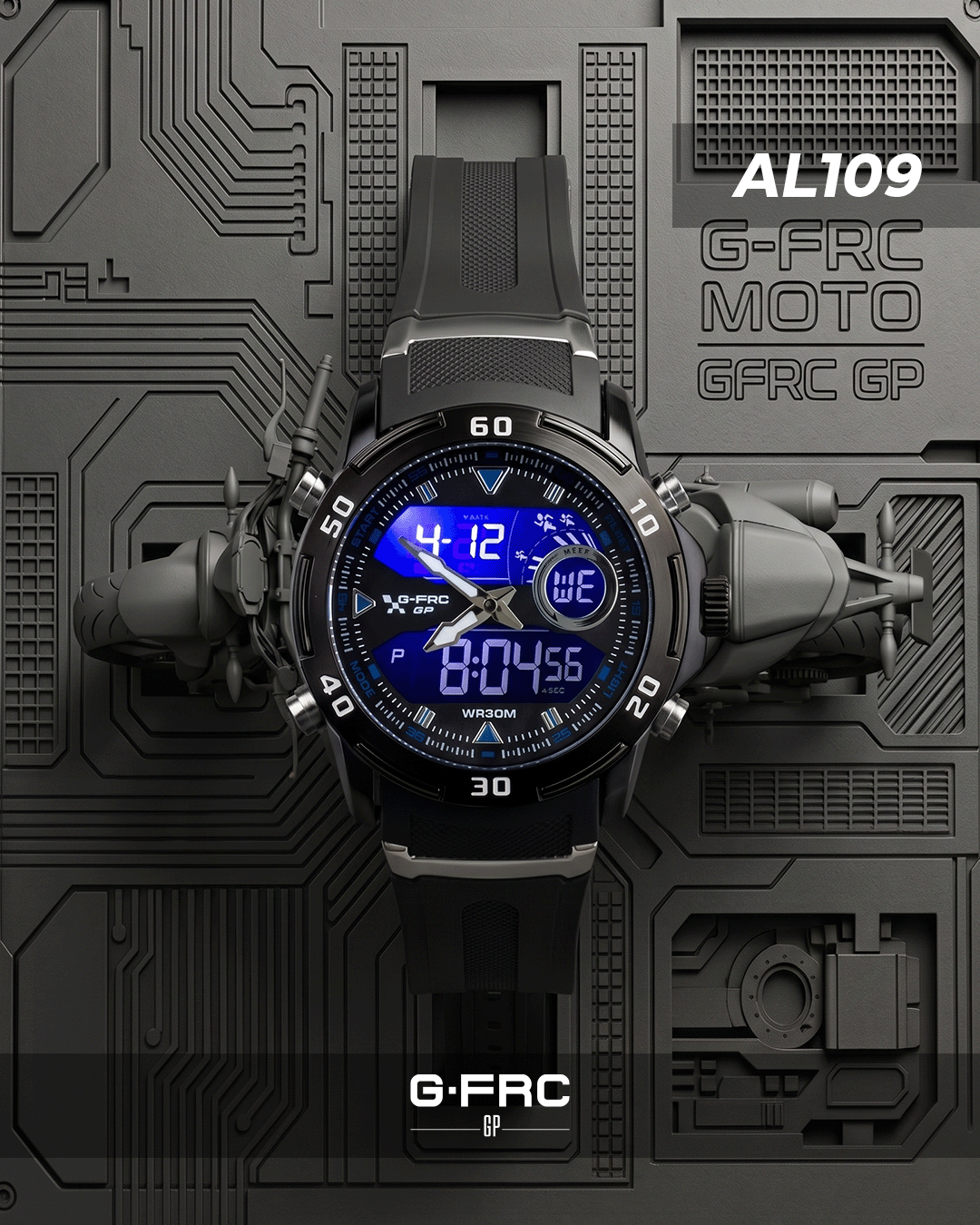 Reloj G-FORCE GP Plástico AL109 para hombre
