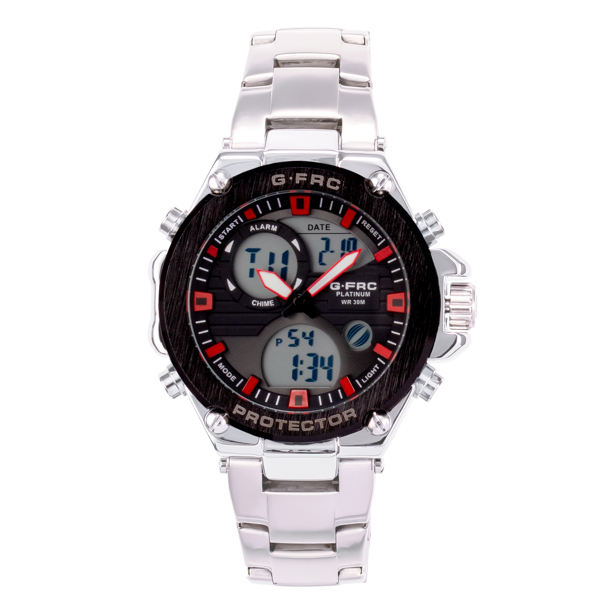 Reloj G-FORCE PLATINUM AL165 pulso metálico