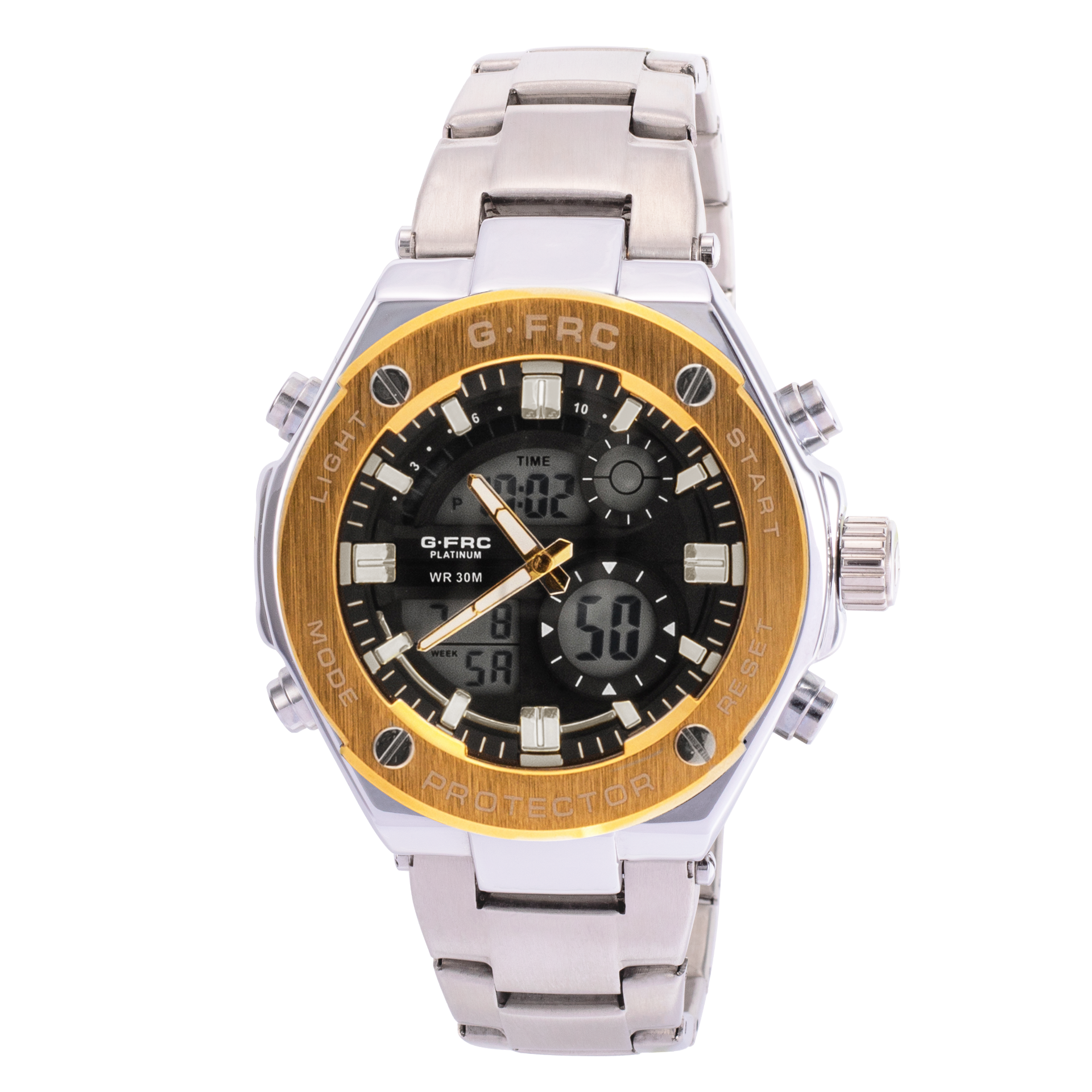Reloj G-FORCE PLATINUM AL167 pulso metálico para hombre