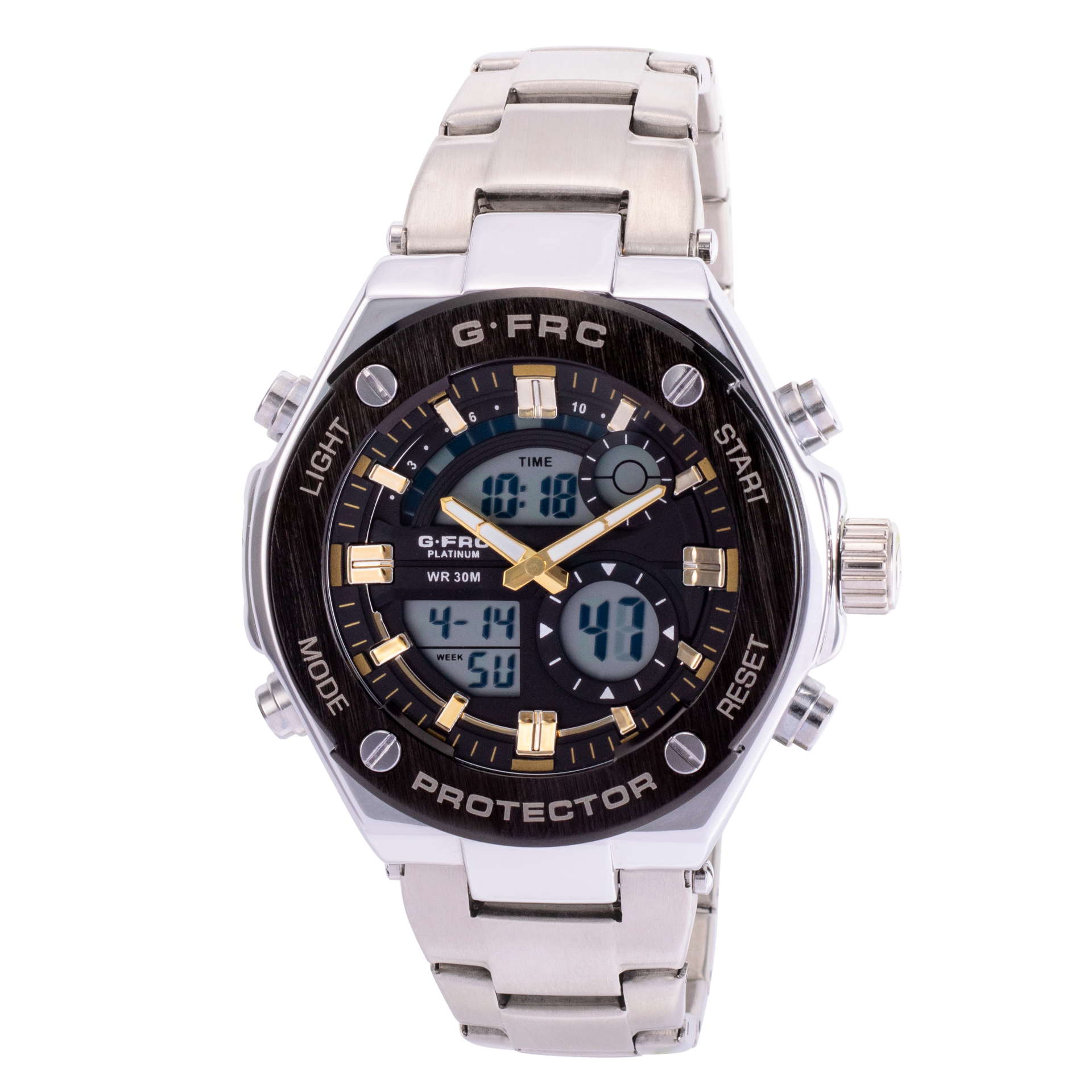 Reloj G-FORCE PLATINUM AL167 pulso metálico para hombre