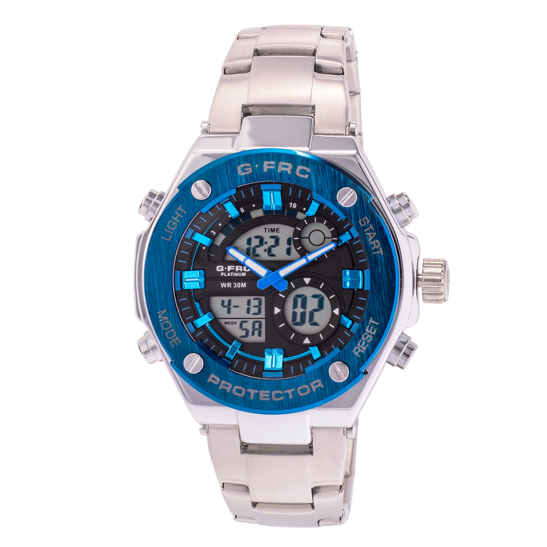 Reloj G-FORCE PLATINUM AL167 pulso metálico para hombre