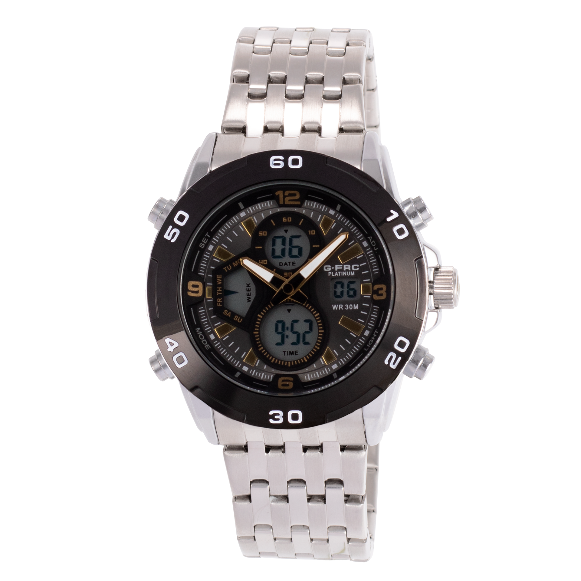 Reloj G-FORCE PLATINUM AL 172 Pulso metálico para hombre