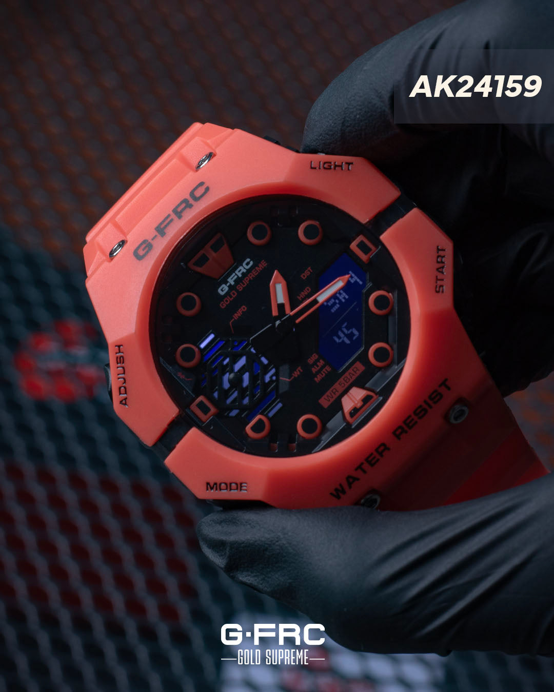 Reloj G-FORCE GOLD AK24159 Resina para hombre