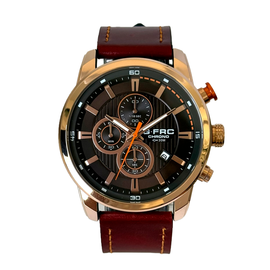 Reloj G-FORCE CHRONO GR8291 Pulso en Cuero para hombre
