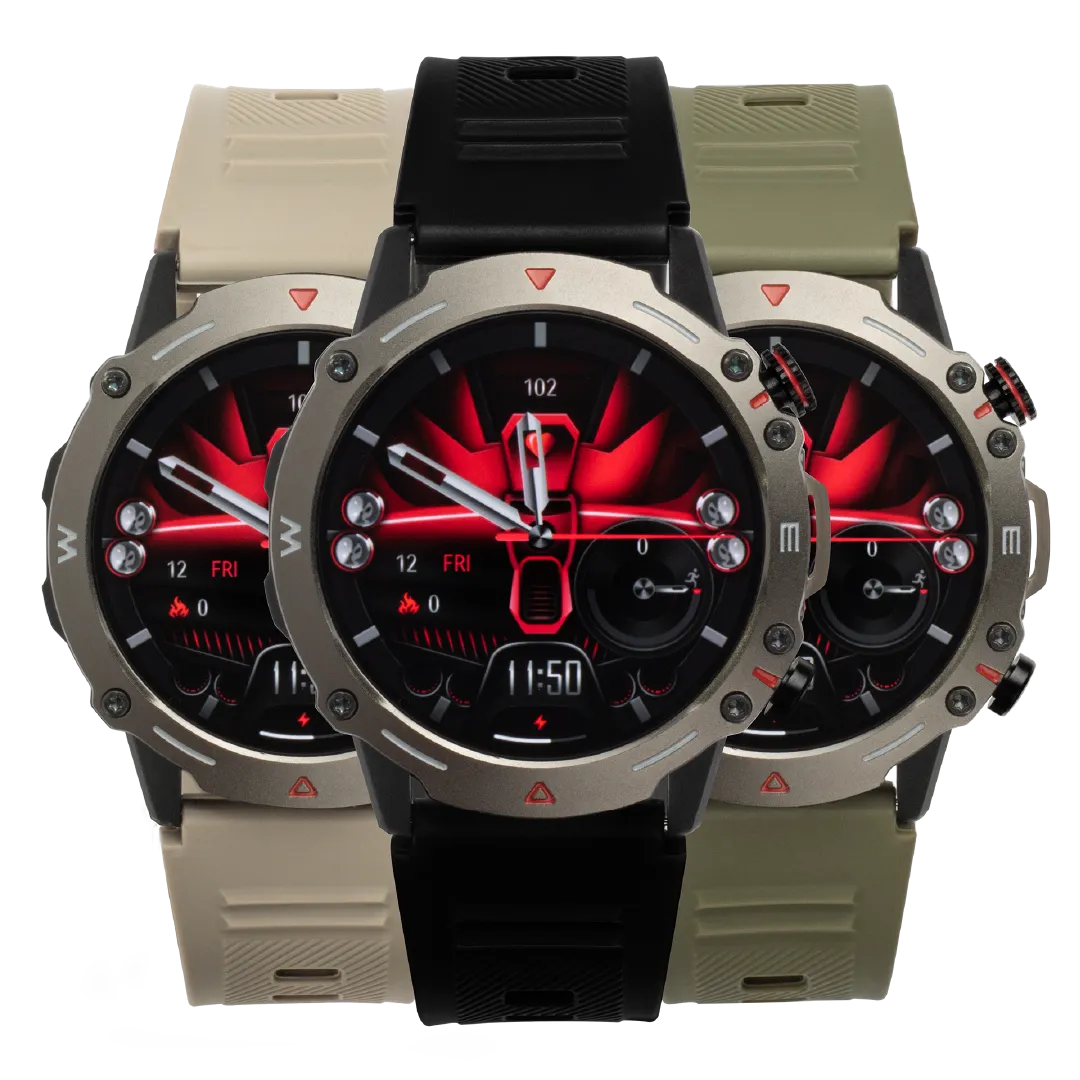 Reloj G-FORCE Smart GS-80 con tres pulsos para hombre
