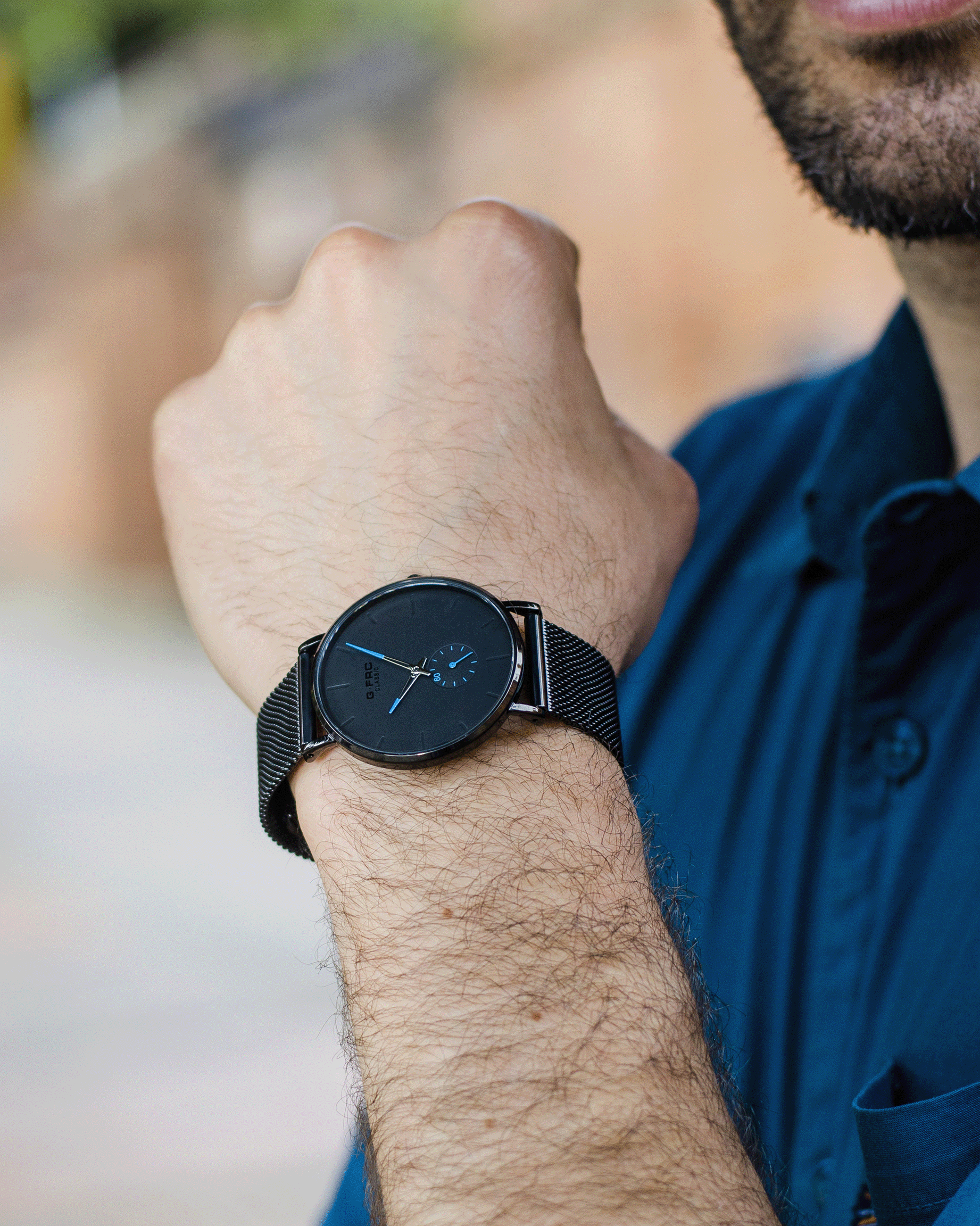 Reloj G-FORCE CLASSIC C301 análogo plano para hombre