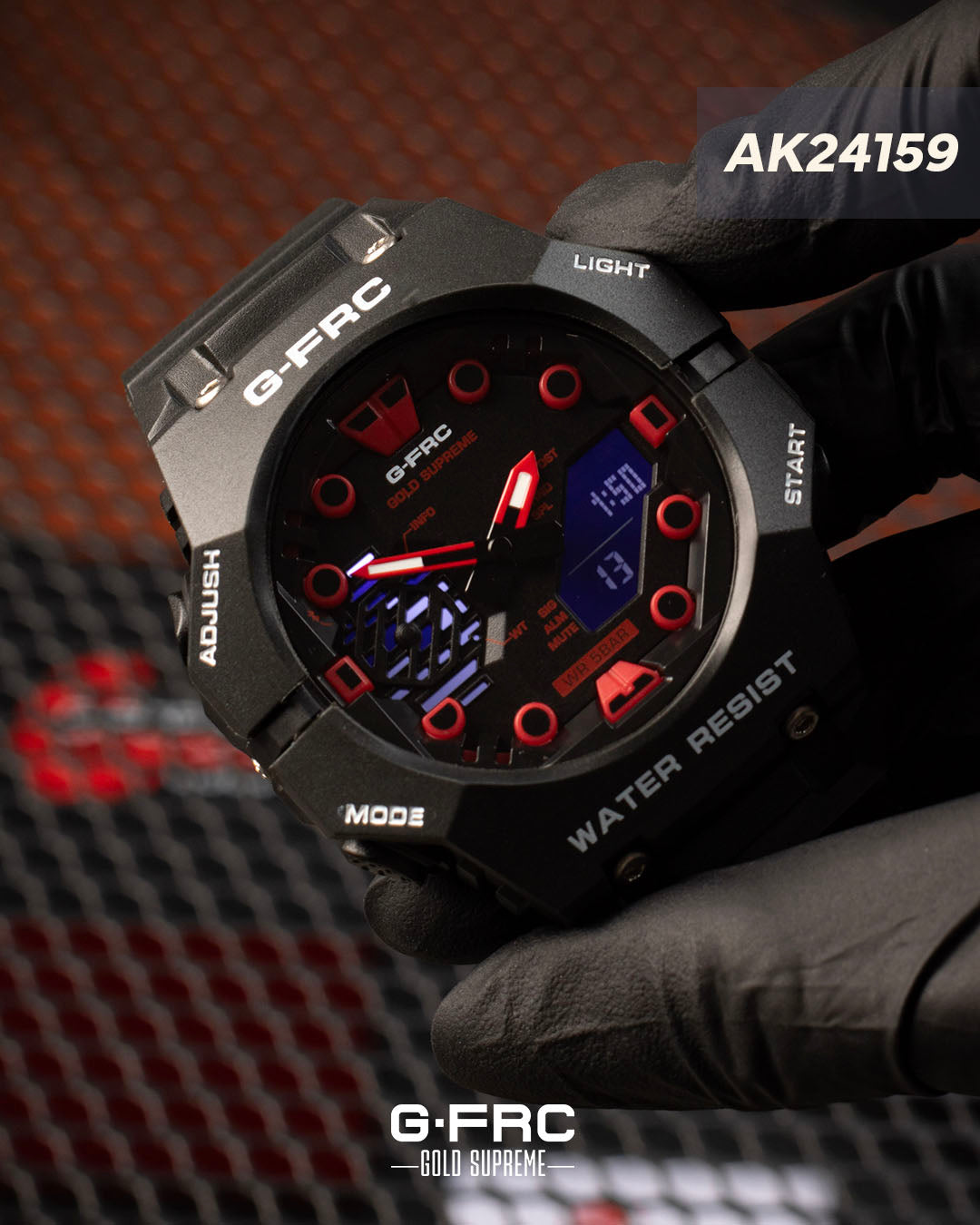 Reloj G-FORCE GOLD AK24159 Resina para hombre