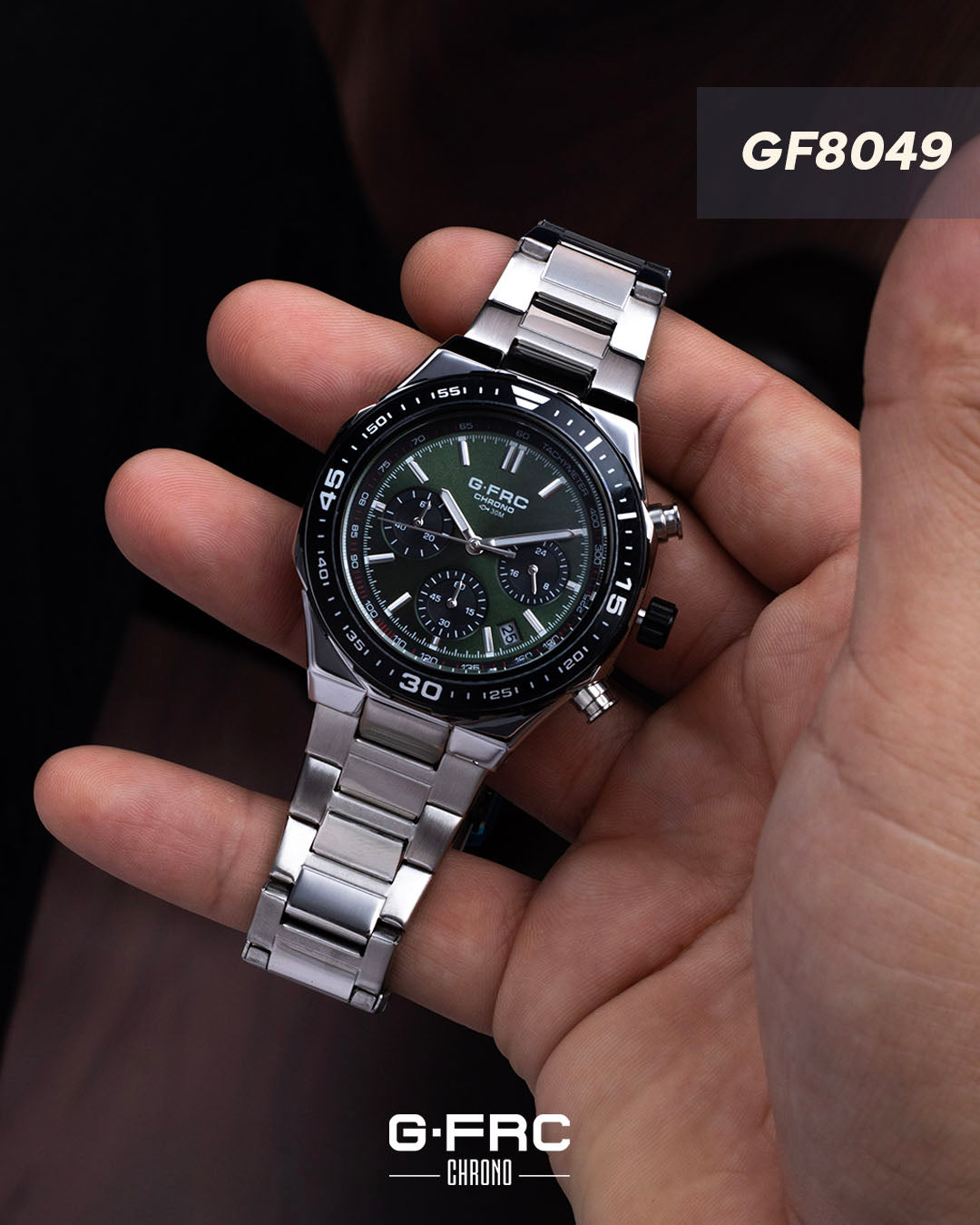 Reloj G-FORCE CHRONO GF8049 Pulso en Acero Inoxidable para hombre