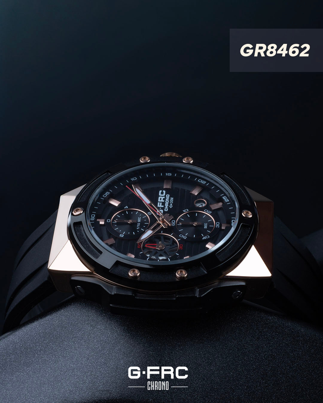 Reloj G-FORCE CHRONO GR8462 Pulso en Silicona para hombre