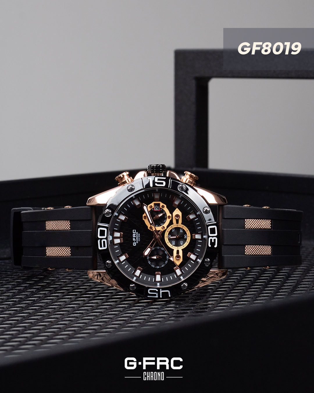 Reloj G-FORCE CHRONO GF8019 Pulso en Silicona para hombre