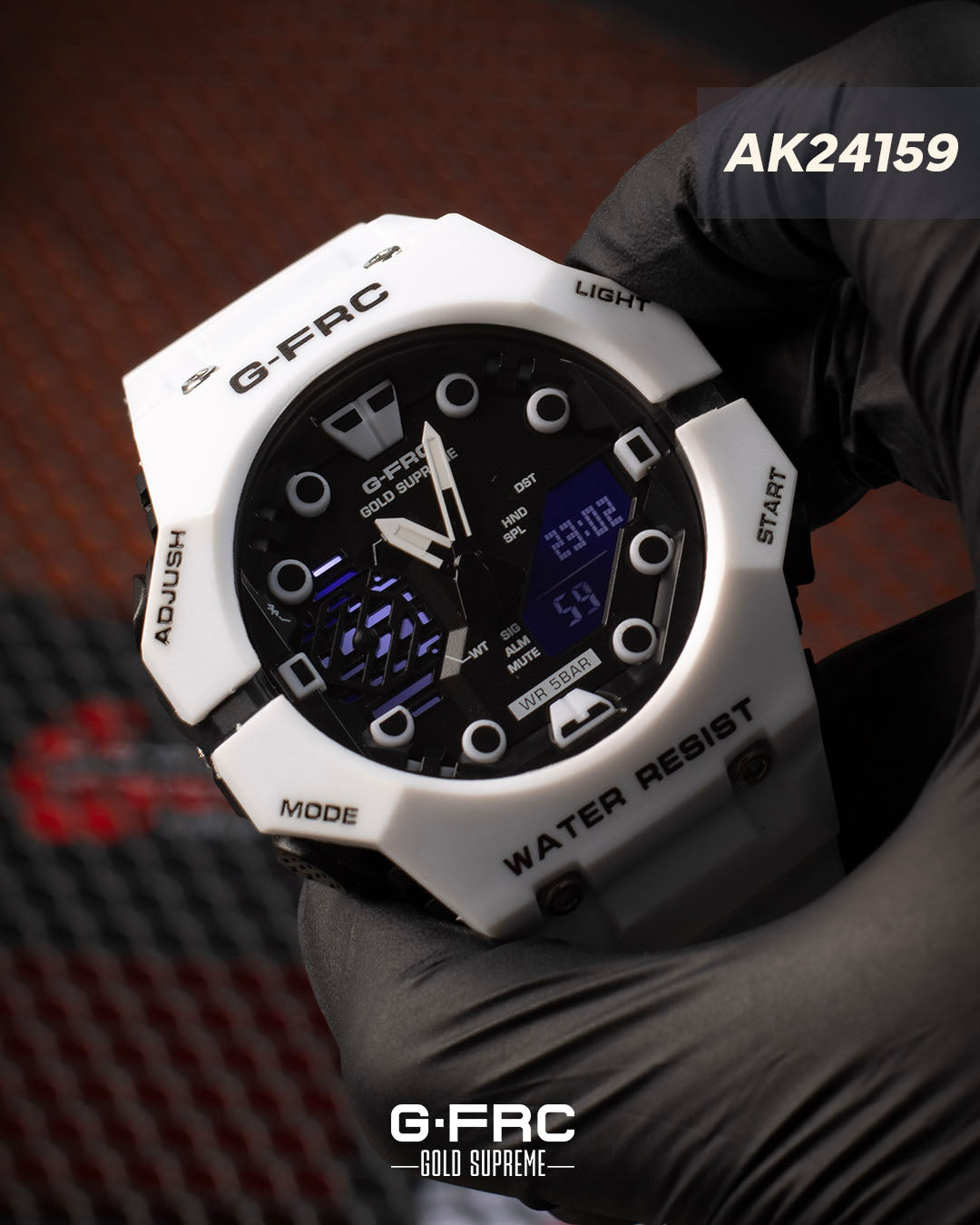 Reloj G-FORCE GOLD AK24159 Resina para hombre