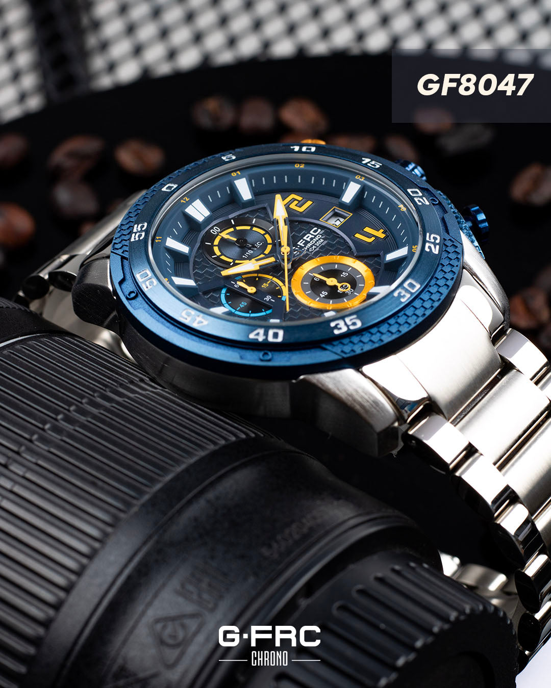 Reloj G-FORCE CHRONO GF8047 Pulso en Acero Inoxidable para hombre