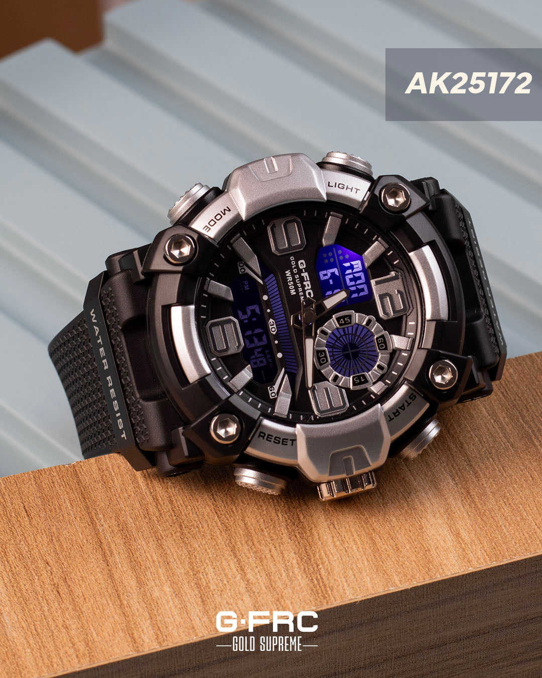 Reloj G-FORCE GOLD AK25172 Resina para hombre