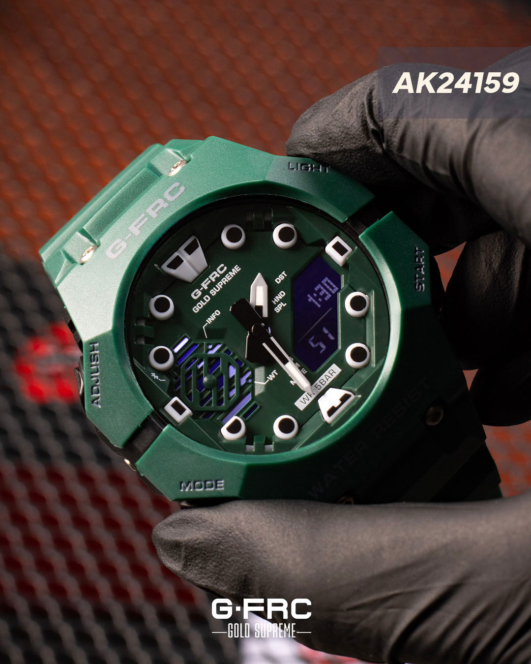 Reloj G-FORCE GOLD AK24159 Resina para hombre