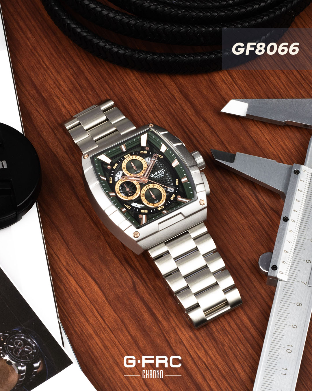 Reloj G-FORCE CHRONO GF8066 Pulso en Acero Inoxidable para hombre