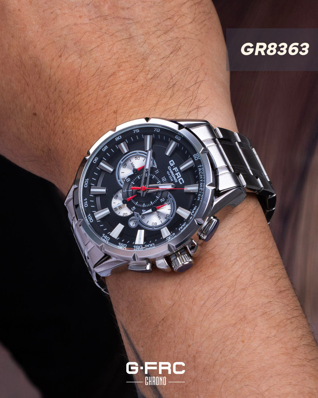 Reloj G-FORCE CHRONO GR8363 Pulso en Acero Inoxidable para hombre