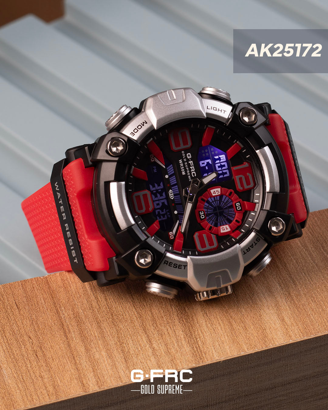 Reloj G-FORCE GOLD AK25172 Resina para hombre