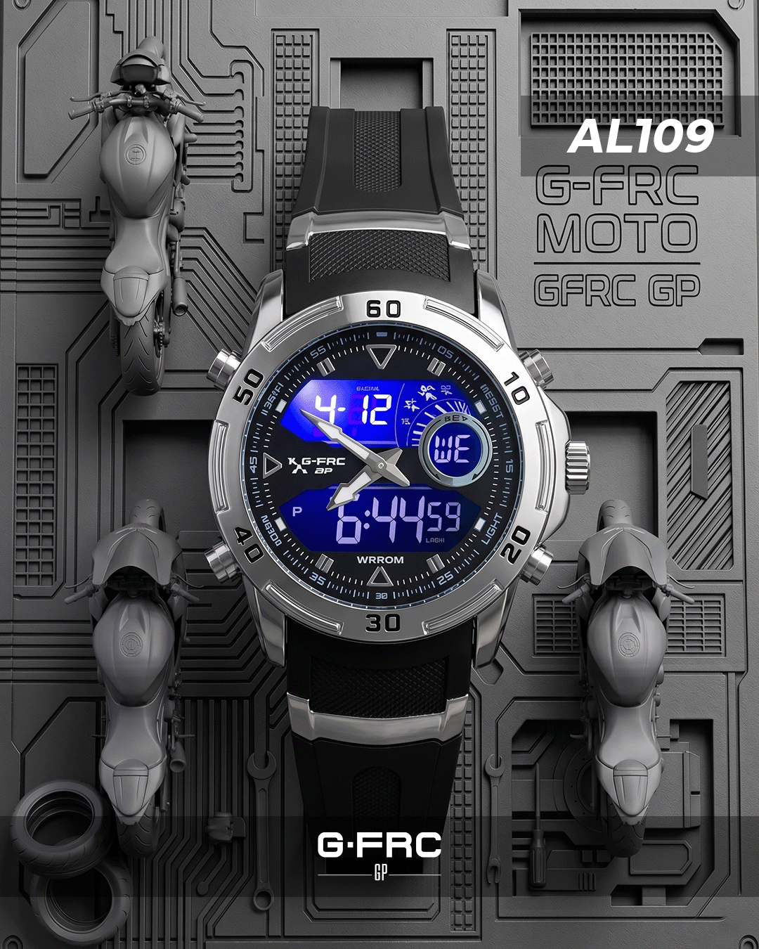 Reloj G-FORCE GP Plástico AL109 para hombre
