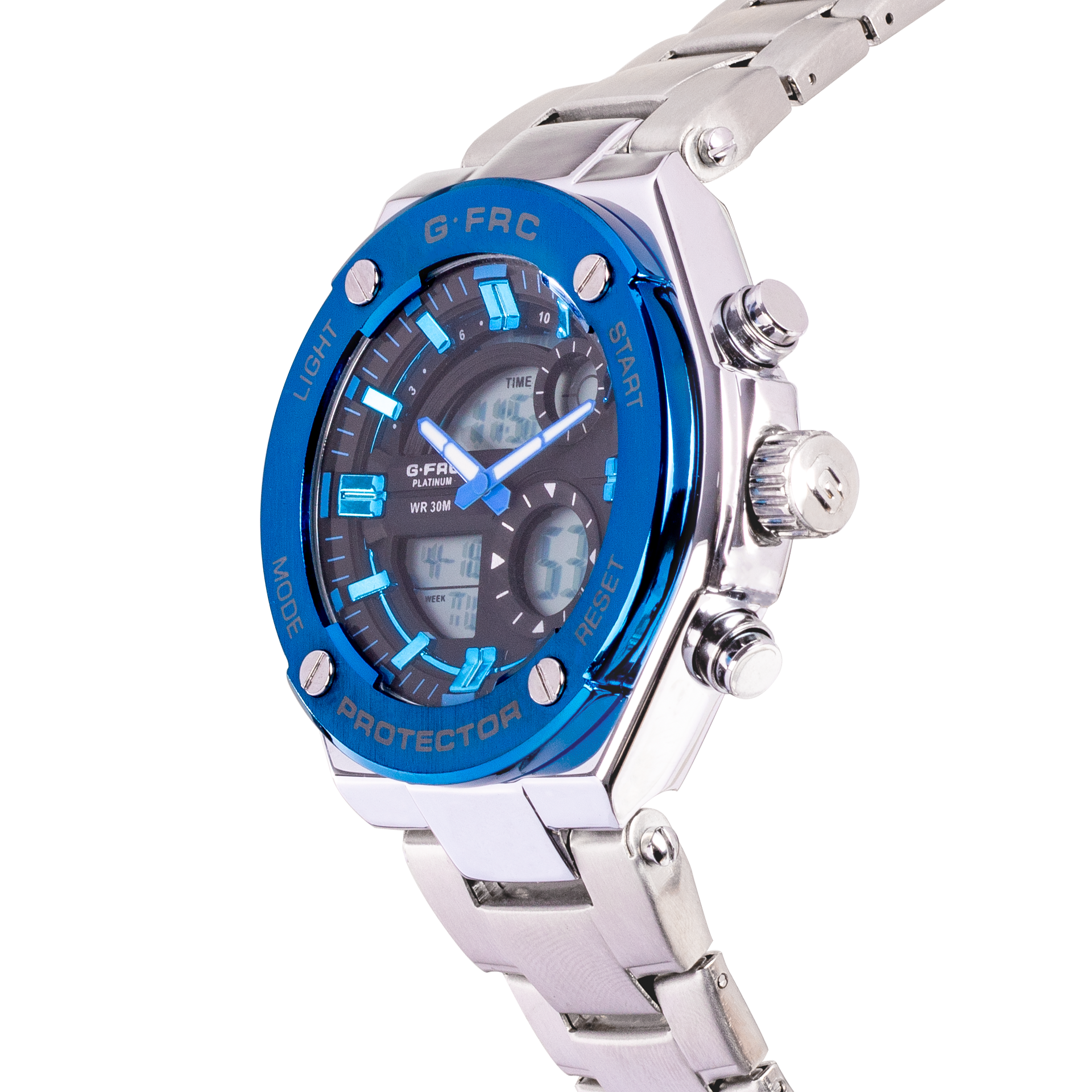 Reloj G-FORCE PLATINUM AL167 pulso metálico para hombre