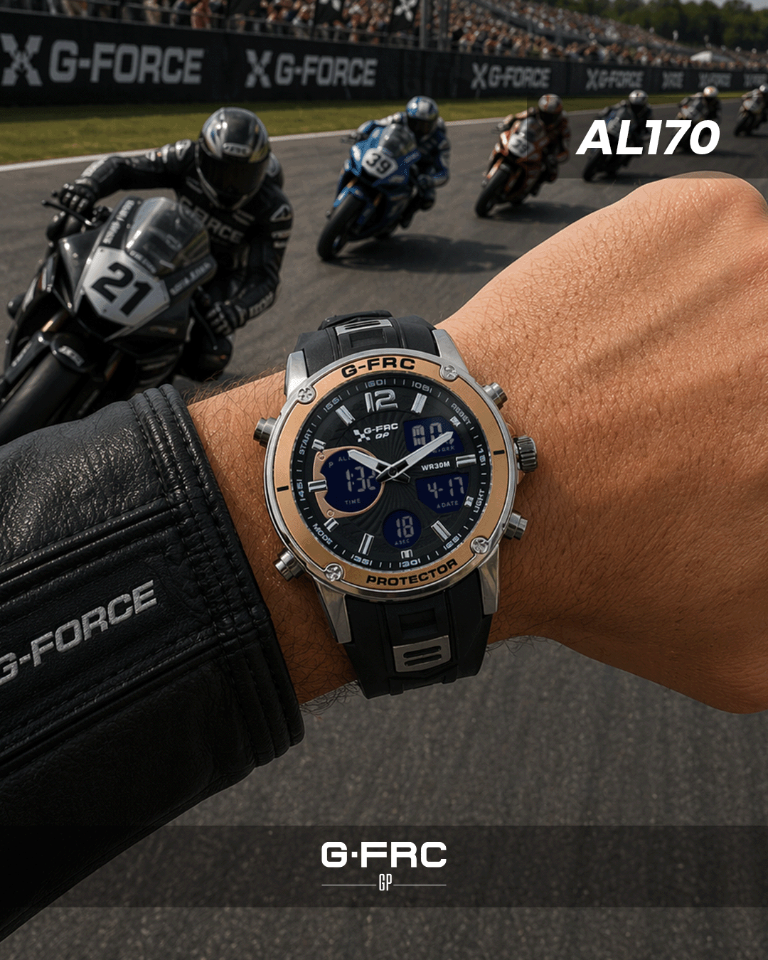 Reloj G-FORCE GP Plástico AL170 para hombre