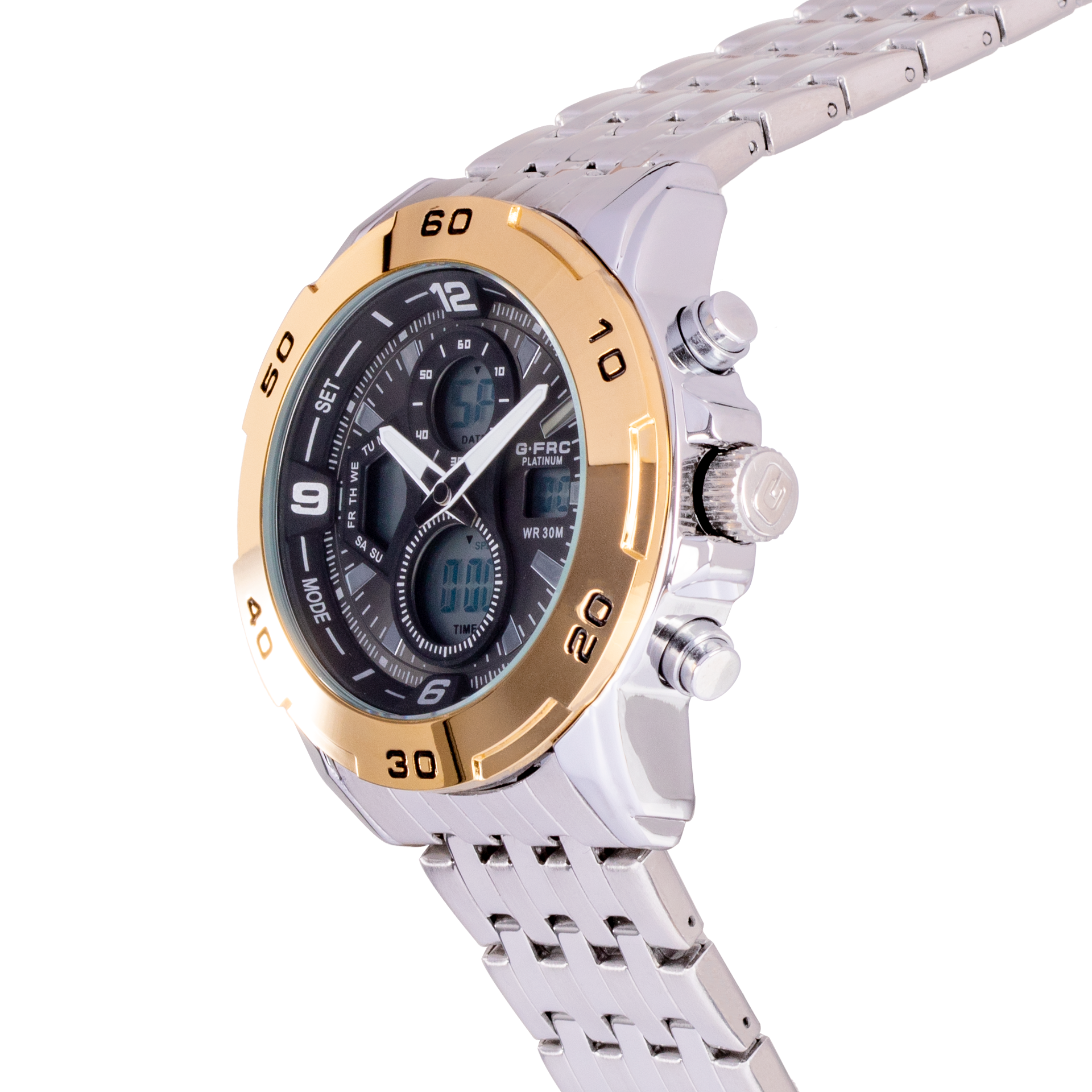 Reloj G-FORCE PLATINUM AL 172 Pulso metálico para hombre