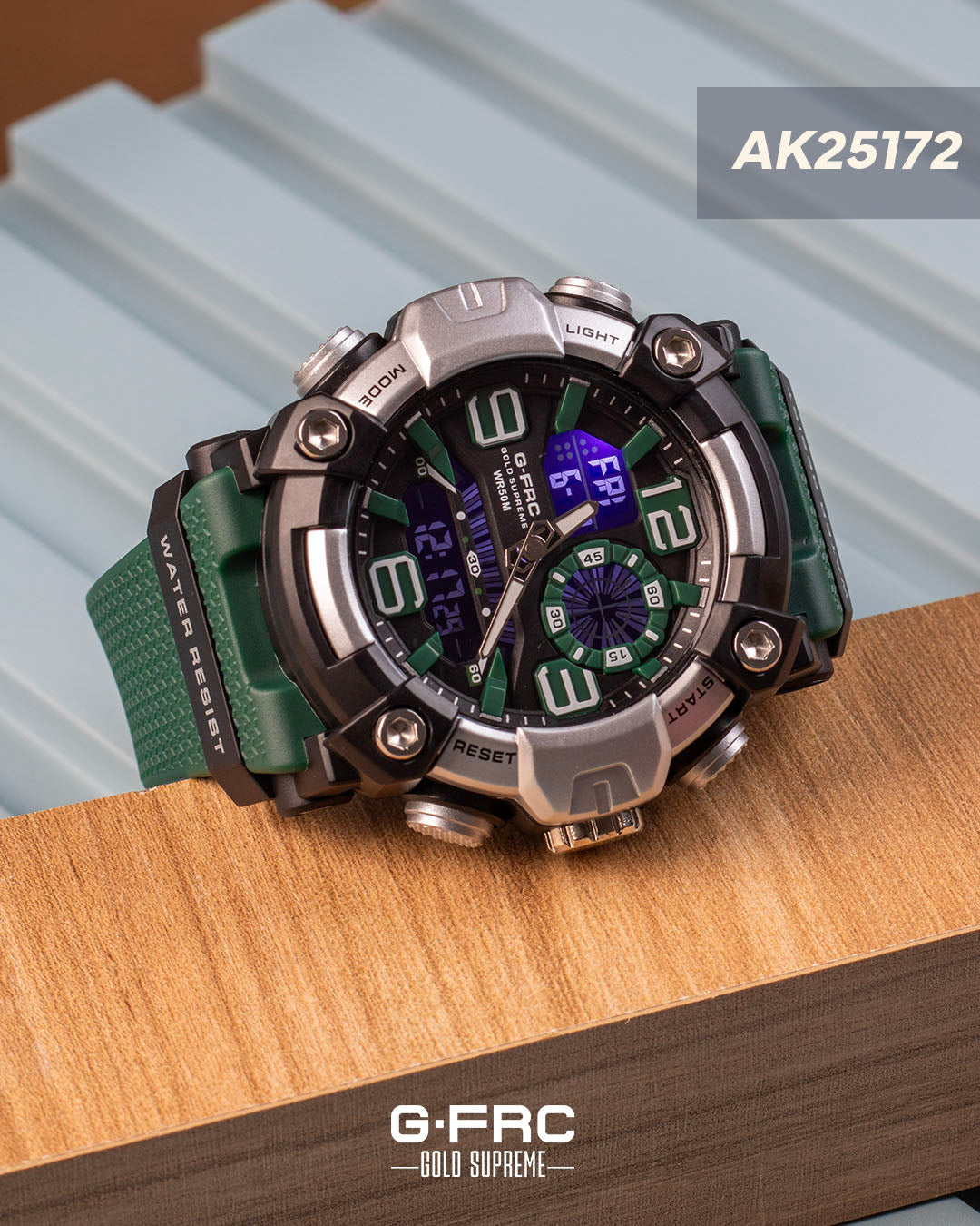 Reloj G-FORCE GOLD AK25172 Resina para hombre