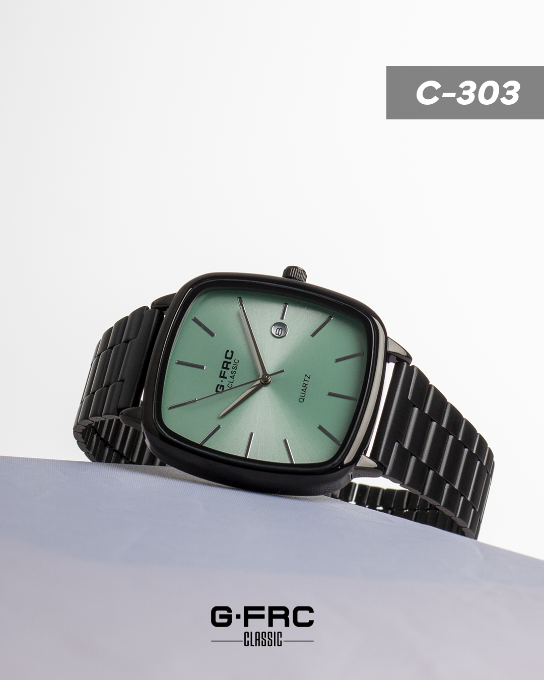 Reloj G-FORCE CLASSIC C303 con pulso inoxidable para hombre