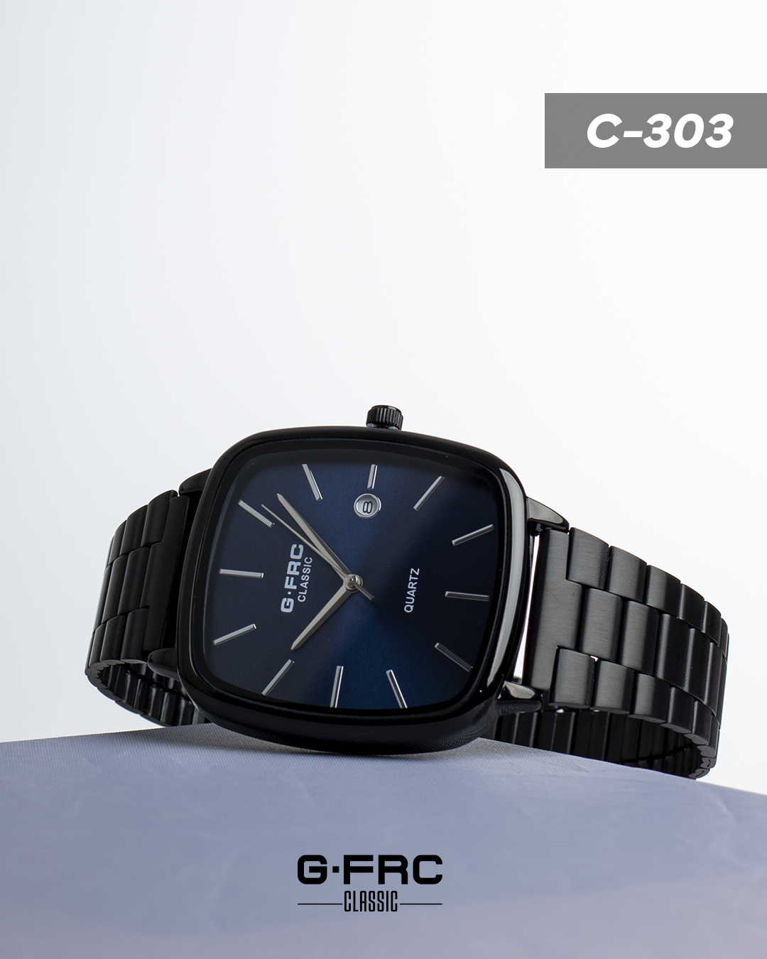 Reloj G-FORCE CLASSIC C303 con pulso inoxidable para hombre