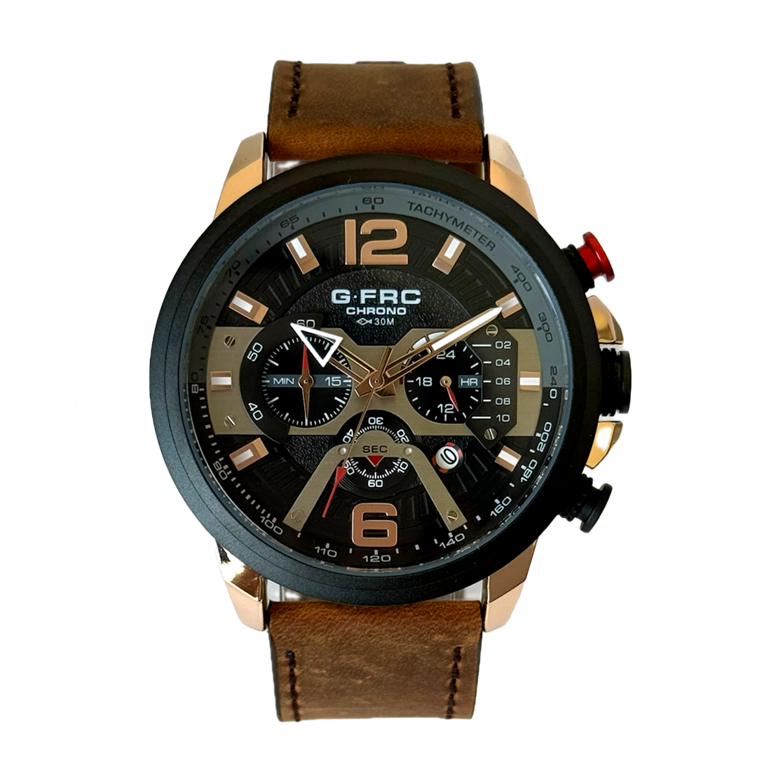 Reloj G-FORCE CHRONO GR8329 Pulso en Cuero para hombre