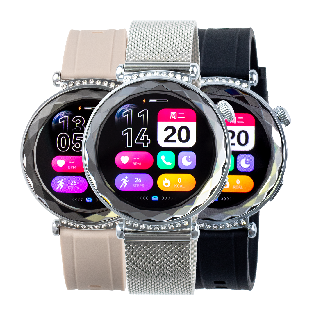 Reloj inteligente para mujer G-FORCE Smart GS-50 con pulsos intercambiables