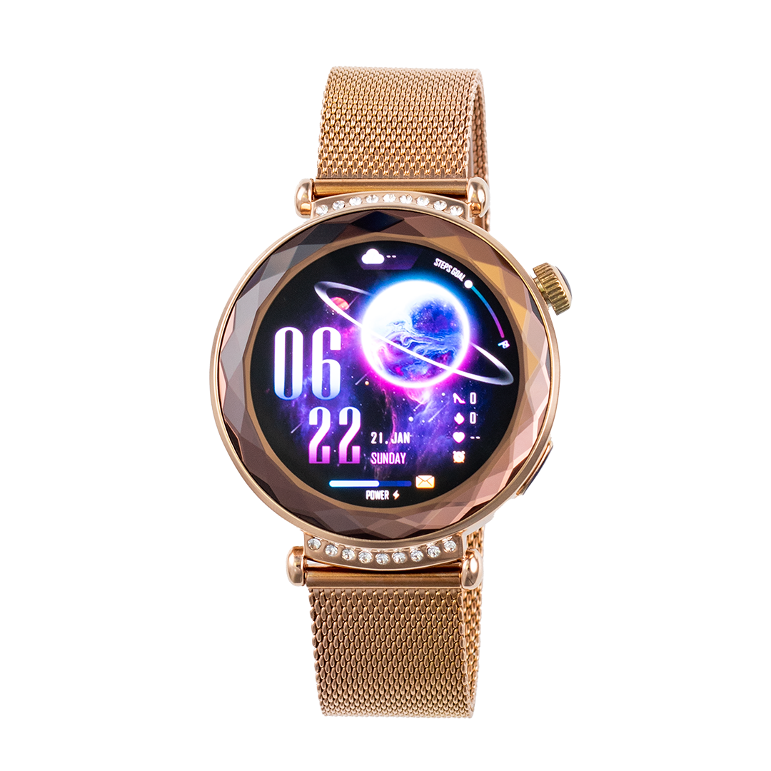 Reloj inteligente para mujer G-FORCE Smart GS-50 con pulsos intercambiables