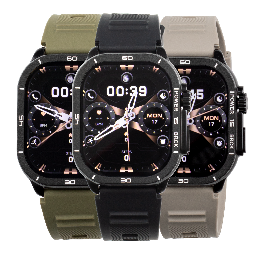 Reloj inteligente G-FORCE SMART GS-90 con tres pulsos para hombre