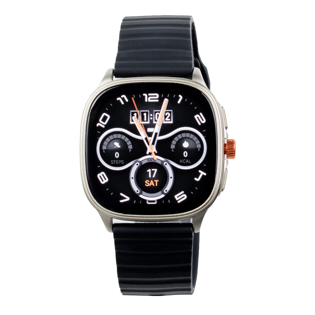 Smartwatch para Hombre con Llamadas y 3 Pulsos Intercambiables | GS-110 G-FORCE