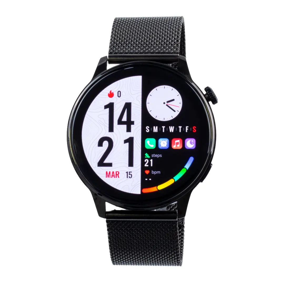Reloj Inteligente para Hombre Extra Plano y 3 Pulsos Intercambiables | GS-120 G-FORCE
