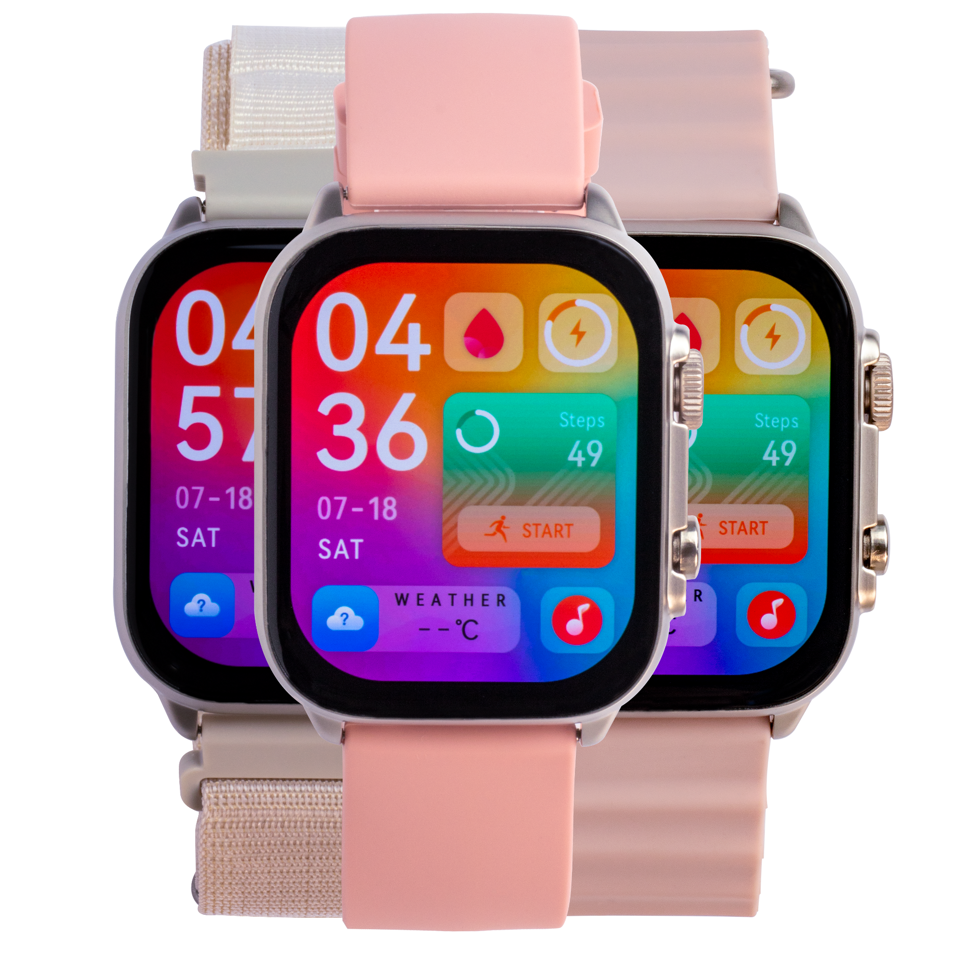 Reloj inteligente G-FORCE Smart GS-70 con tres pulsos para Mujer